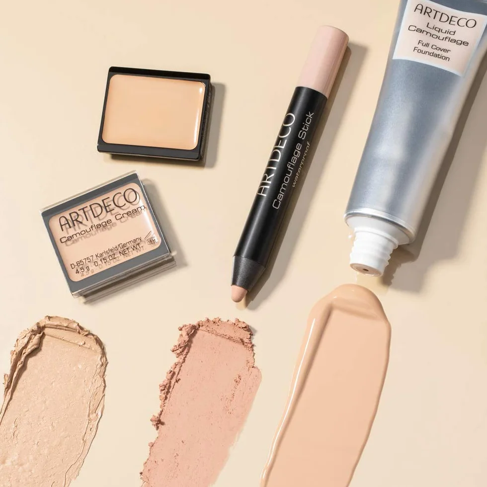 ARTDECO Camouflage Cream – mocno kryjący makijaż kamuflażowy, krem kryjący – 1 x 4,5 g