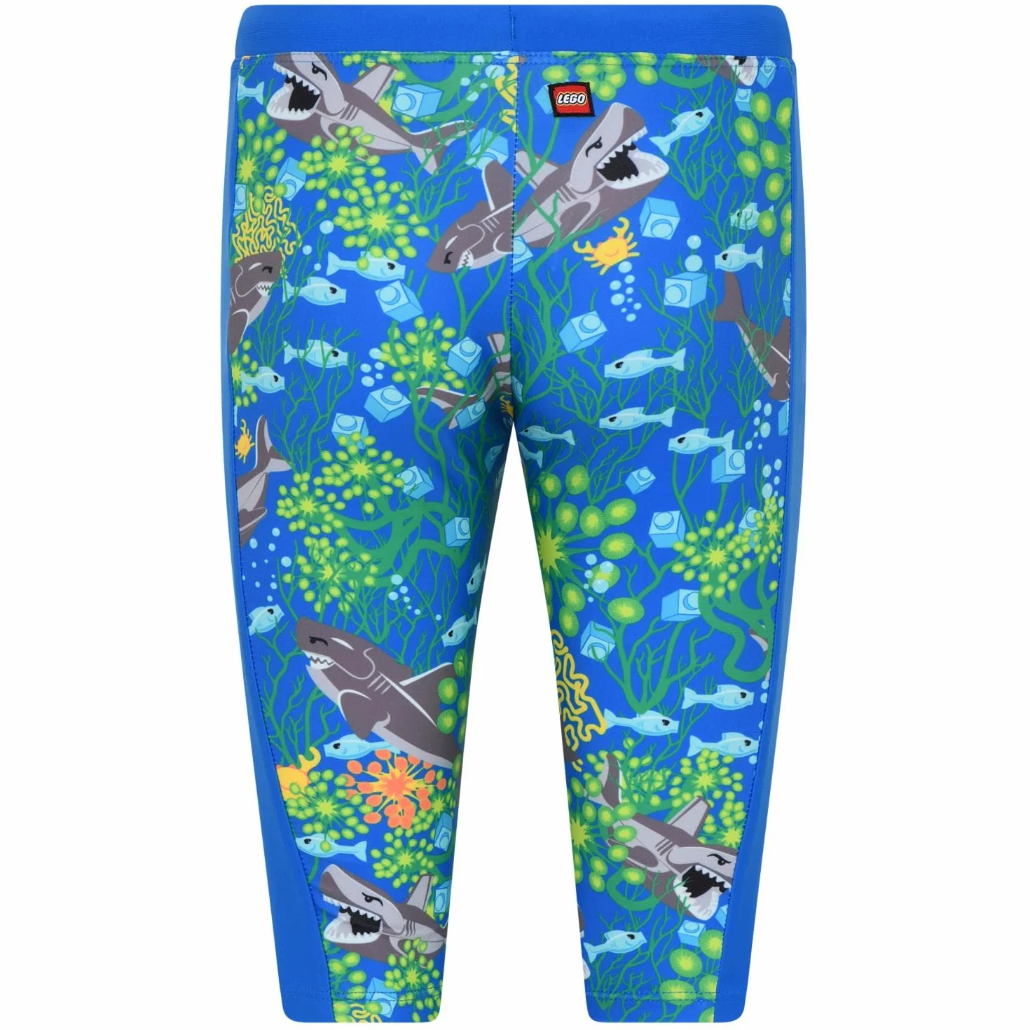 LEGO Boy's Jungen Unisex Badehose UPF 50+ Sonnenschutz LWAlex 309 kąpielówki, 557 niebieskie, 92