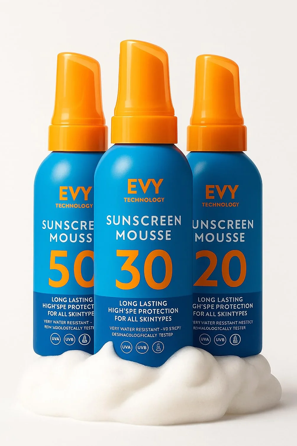 Evy Sun Moussse SPF50 100 ml by Evy Sun Mousse
