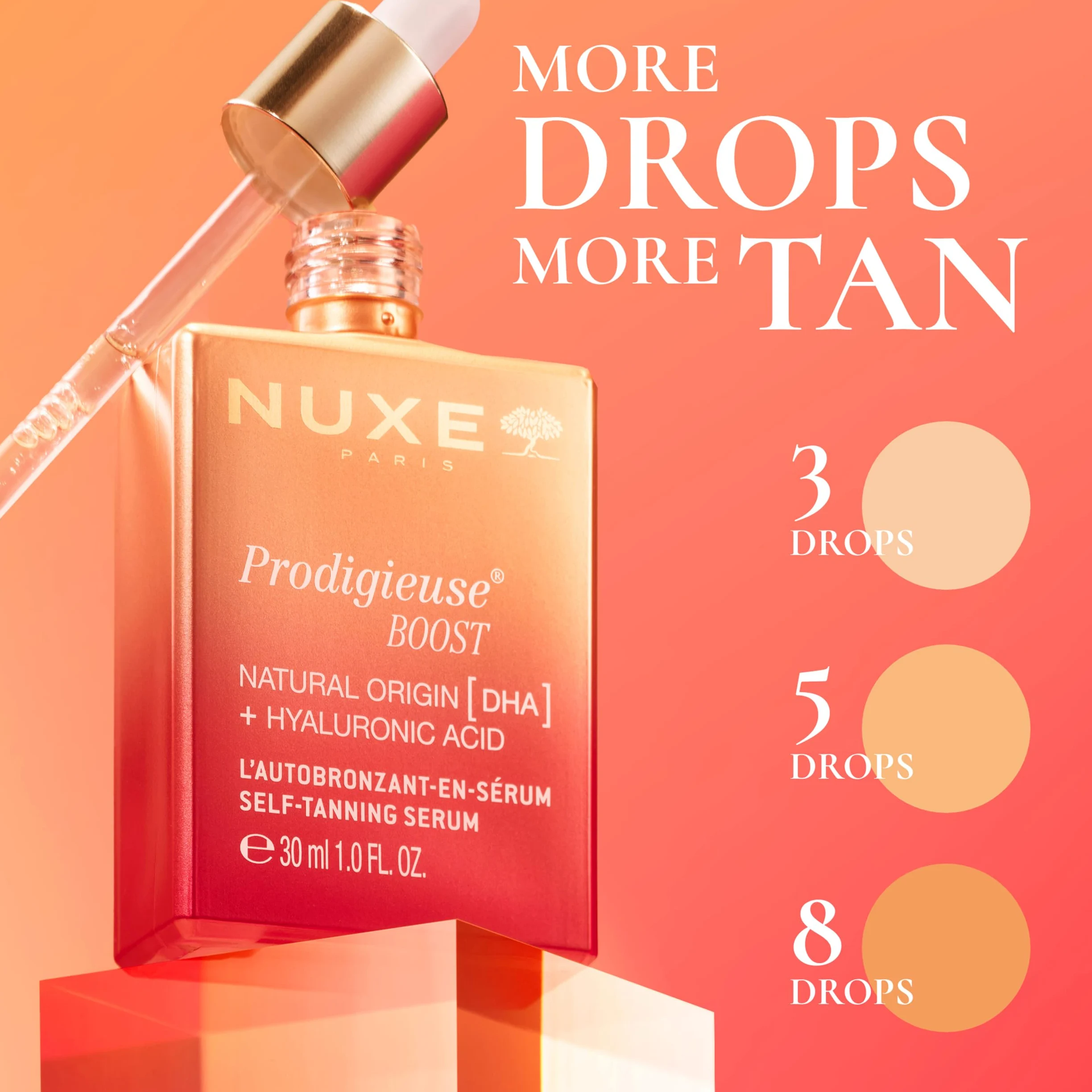 Nuxe Prodigieuse Boost Siero samoopalające 30 ml
