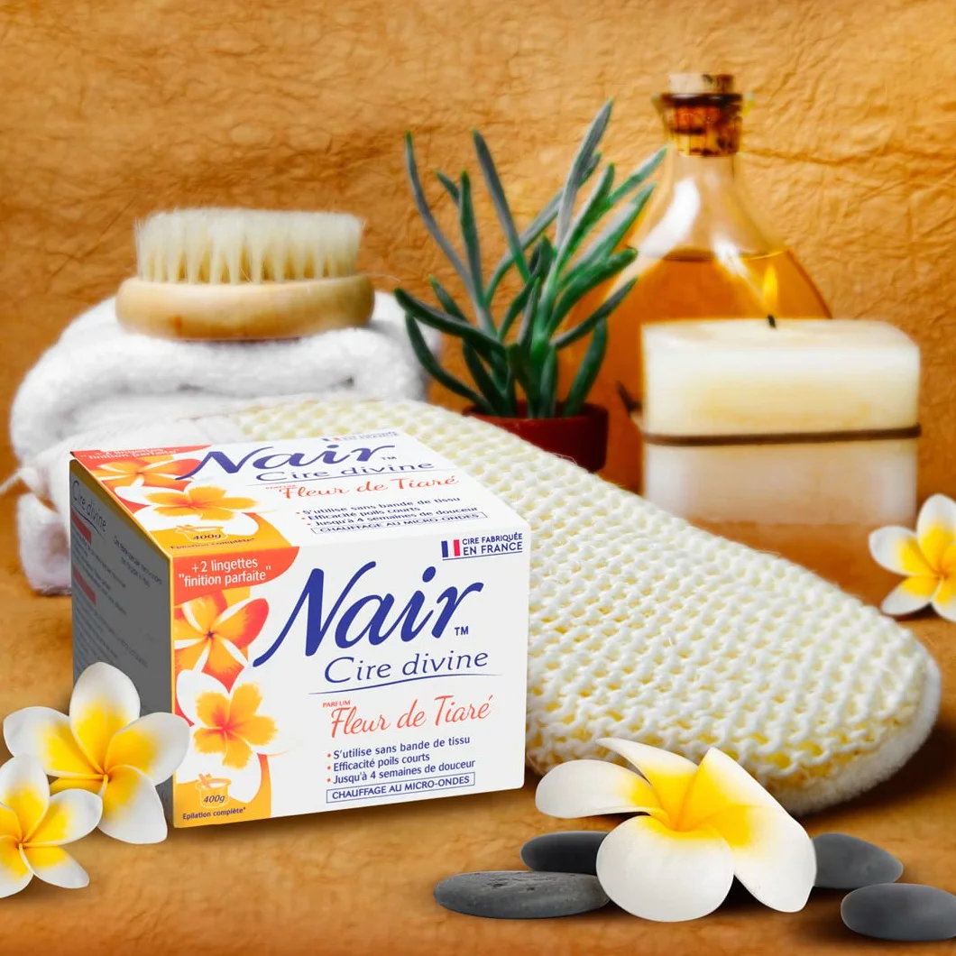 Nair Boski wosk z kwiatów Tiaré 400g