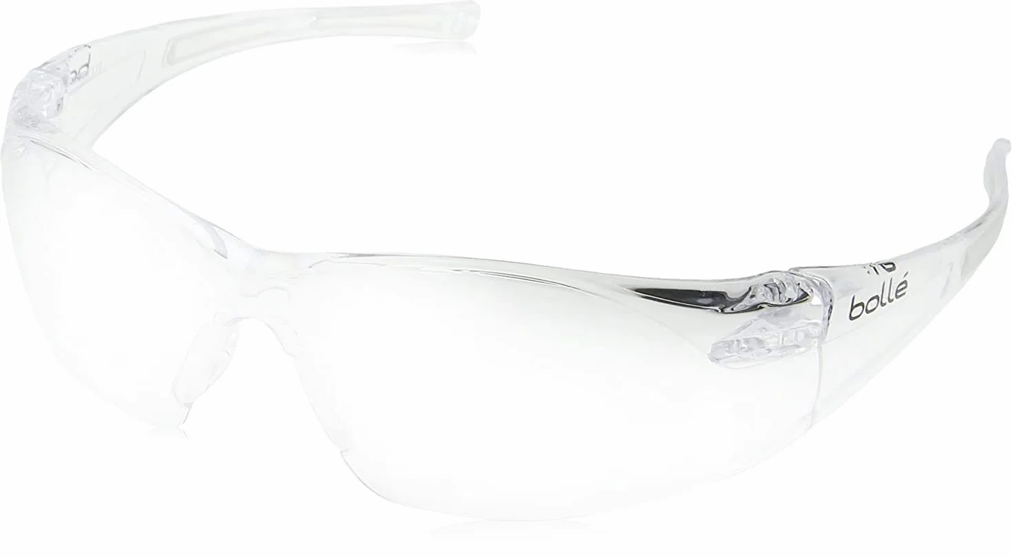 Bollé Okulary ochronne "Rush", 1 sztuka, rozmiar uniwersalny, przezroczyste, RUSHPSI