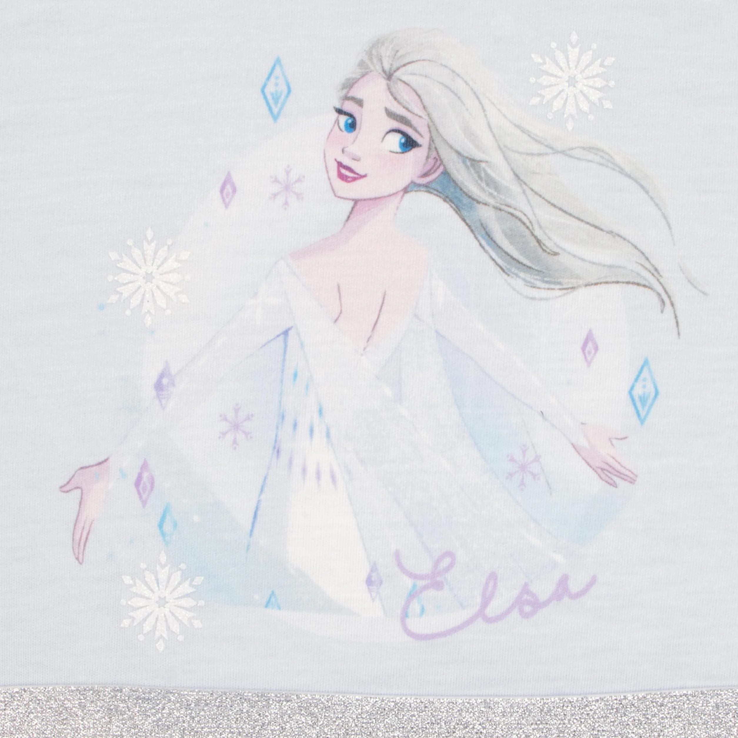 Koszula nocna Disney Kraina Lodu | Koszula nocna z krótkim rękawem Elsa Princess dla dziewczynek | Wiek od 18 miesięcy do 10 lat
