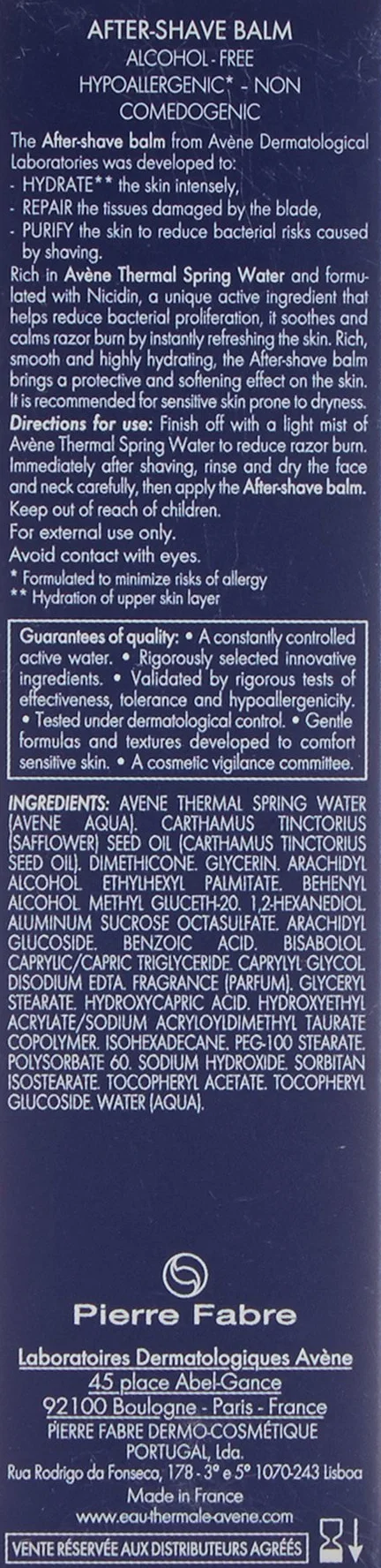 Avene Homme Balsam po goleniu - 75 ml