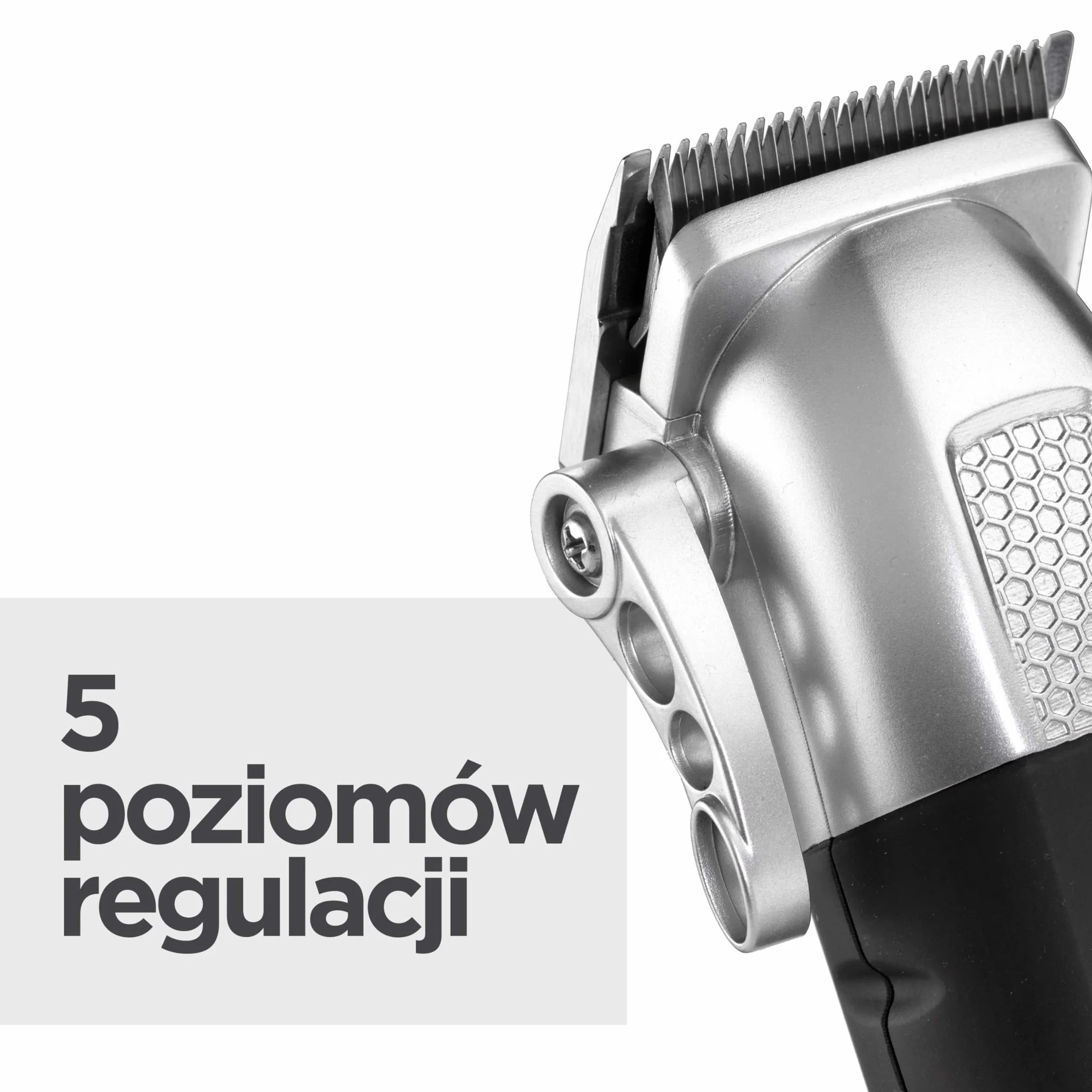 Maszynka do strzyżenia włosów BaByliss Lithium Power, bezprzewodowa, szybkie ładowanie, regulacja podziałki 0,5–25 mm, 8 nakładek grzebieniowych, ostrza ze stali japońskiej, E812E