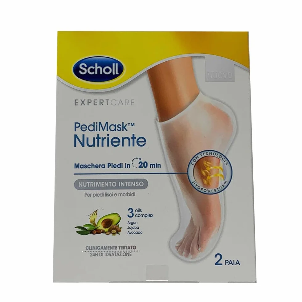 Dr Scholl Pedimask Maska do stóp Odżywczy 3 Olis Complex 2 Pary