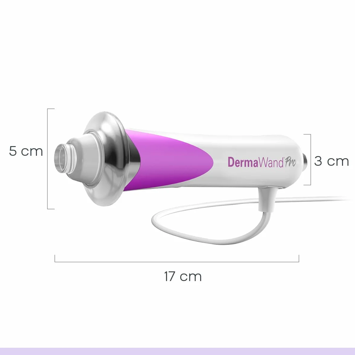 DermaWand Pro – profesjonalne urządzenie do pielęgnacji wysokiej częstotliwości | redukcja zmarszczek, ujędrnienie i połysk cery | + 50% wydajności