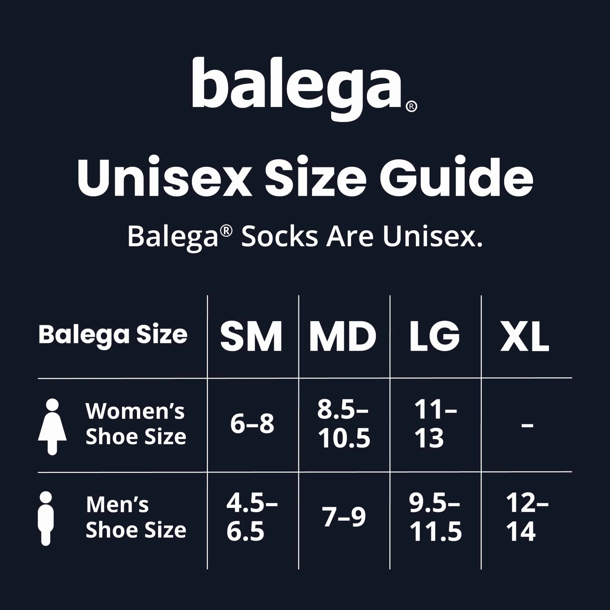Balega Unisex Hike Performance Crew skarpety, czarny, L