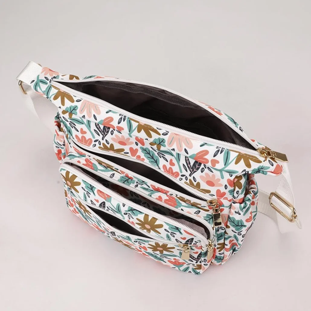 Simcat Torby crossbody dla kobiet, torebki z wieloma kieszeniami dla kobiet, nylonowe torebki na ramię lekkie torebki do noszenia przez ramię dla kobiet dziewczyn podróż do codziennego użytku na