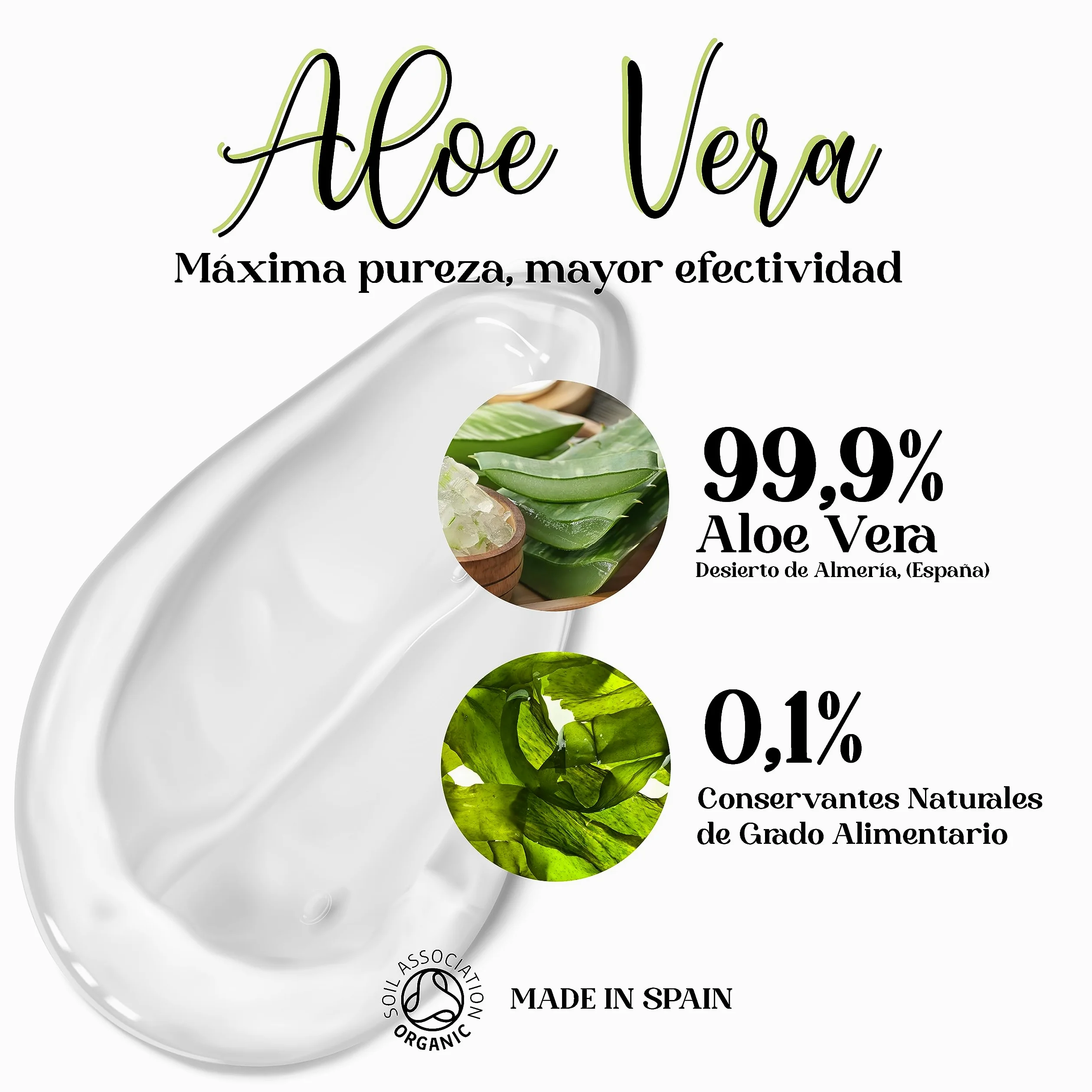 100% Naturalny Żel Aloe Vera 1kg | Nawilża i Regeneruje Skórę | Łagodzi Podrażnienia Po Opalaniu | Przeciwdziała Starzeniu Skóry | Doskonały dla Twarzy, Włosów i Ciała