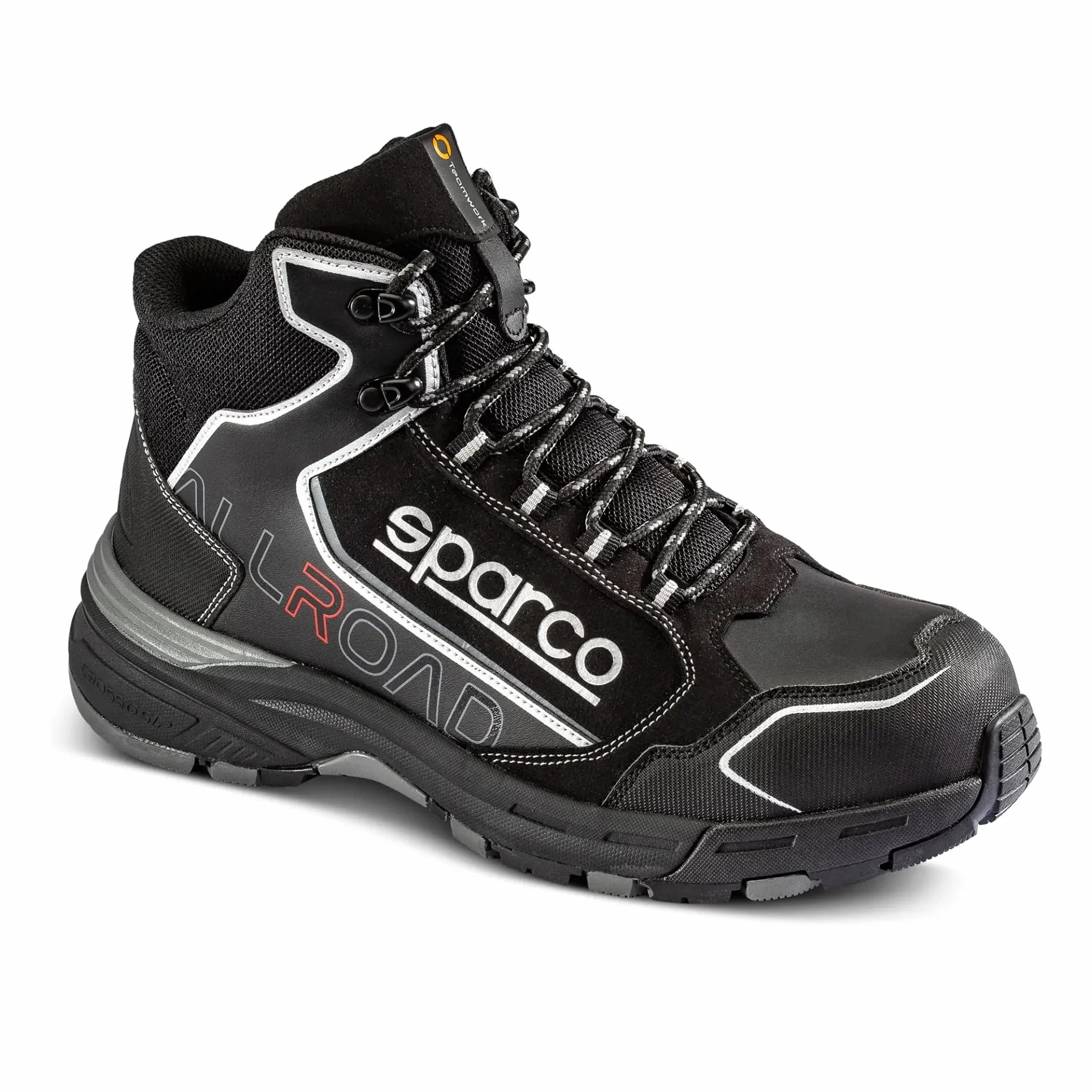 Sparco ALLROAD H S3 S3 buty robocze, odporne na wypadanie, czarne, 42, Czarna, 42 EU
