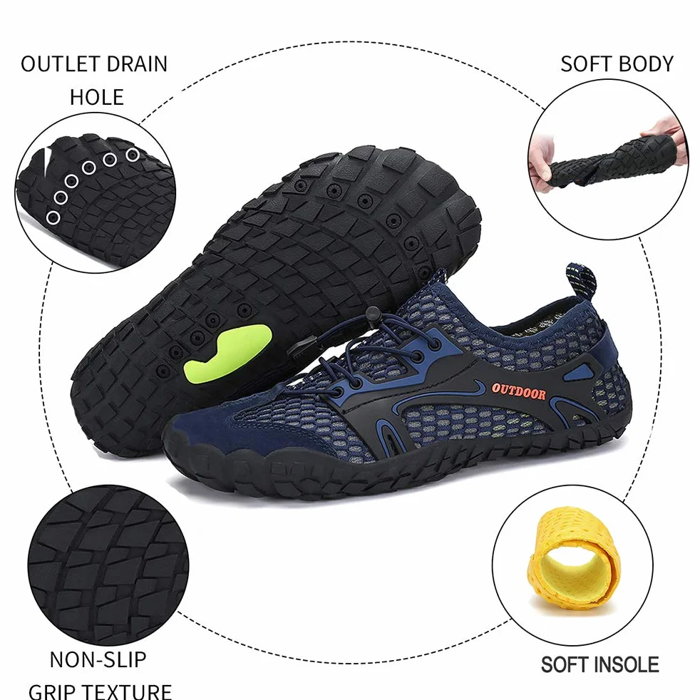 DANNTO Buty do Biegania na Szlak Męskie Damskie Minimalistyczne Buty Sportowe na świeżym Powietrzu i Wewnątrz Siłownia Fitness Piesze Wycieczki Wspinaczka Barefoot