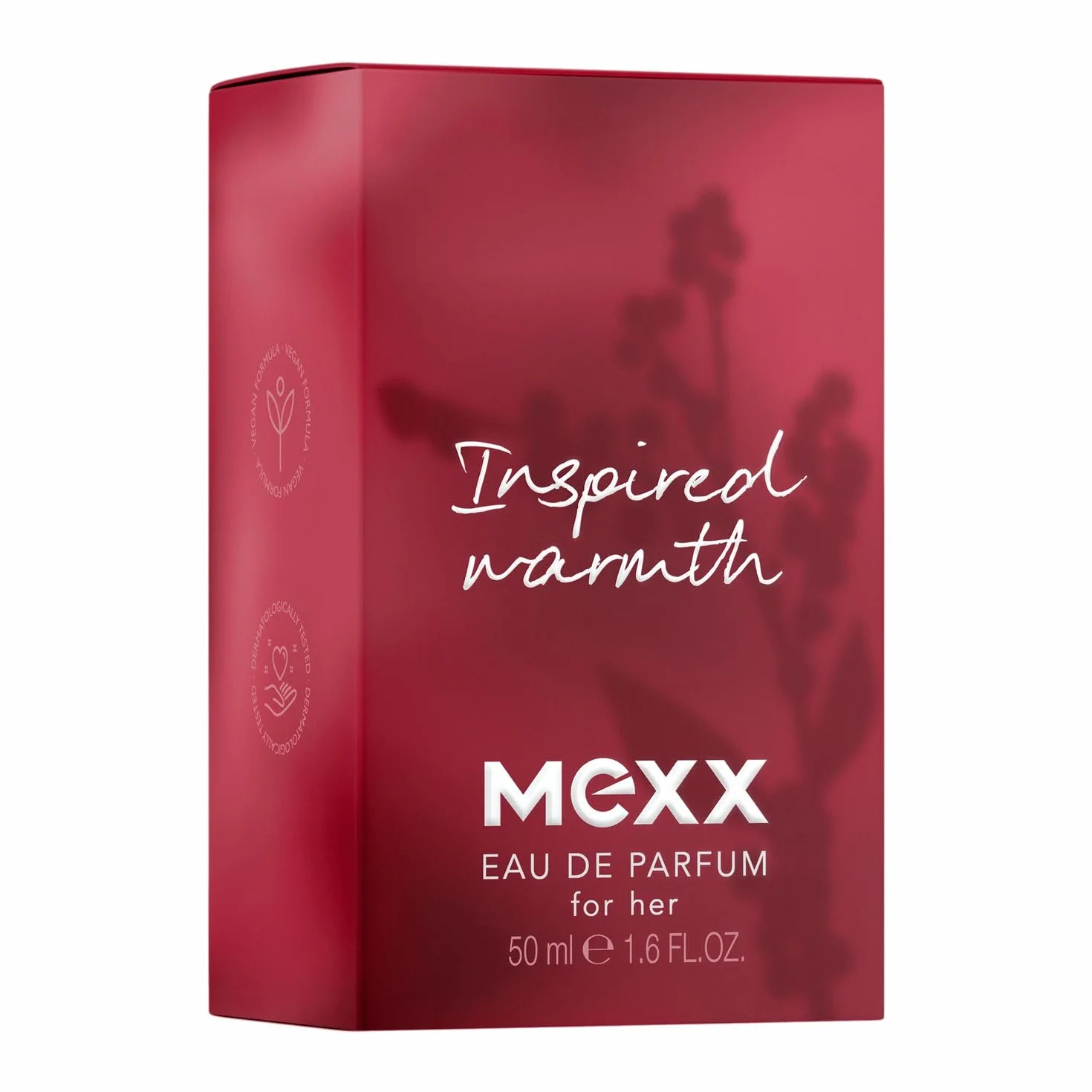 Mexx Inspired Warmth Woda Perfumowana dla Kobiet o Owocowo-Ambrowym Zapachu, 50 ml