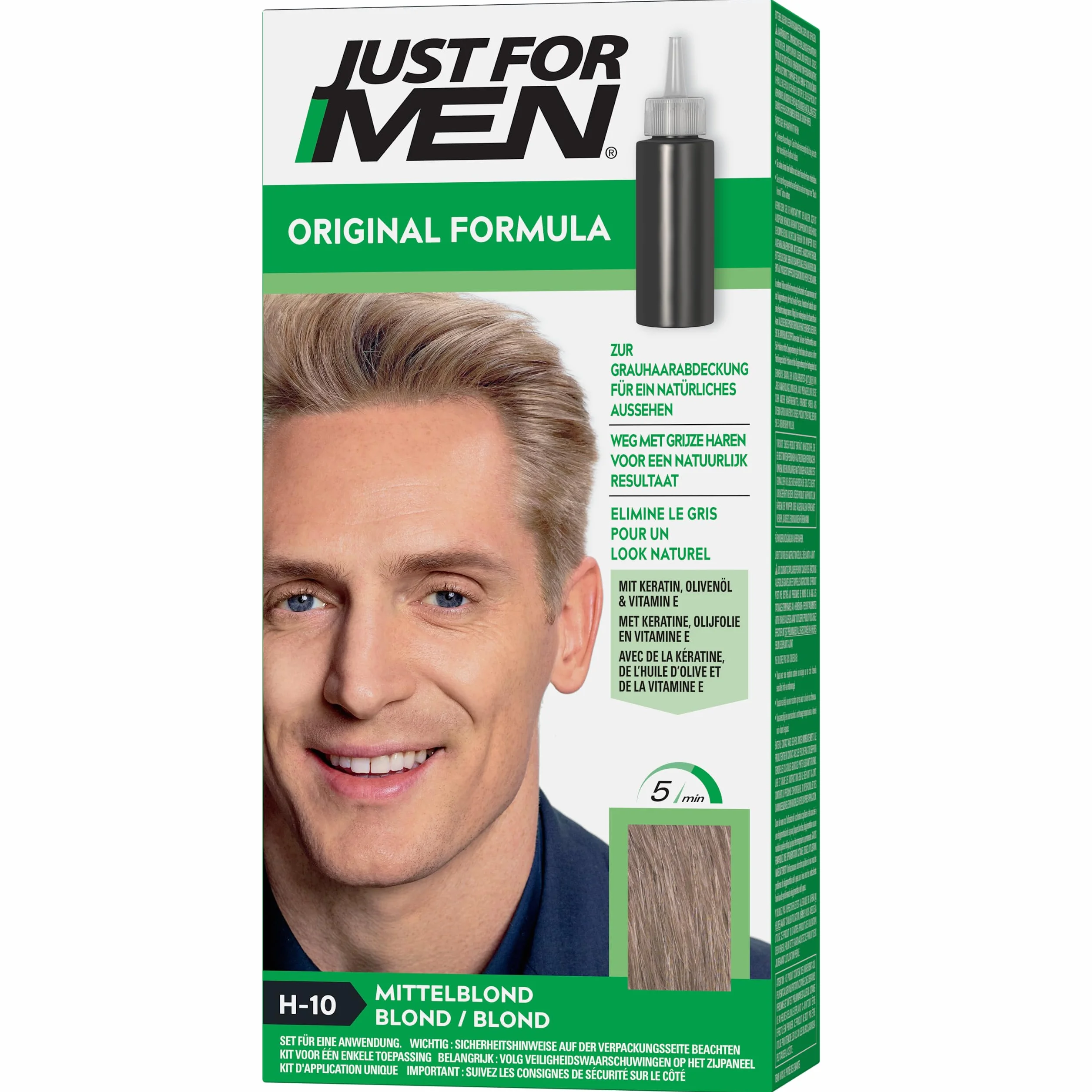 Just for Men farba do włosów Formula średni blond H10