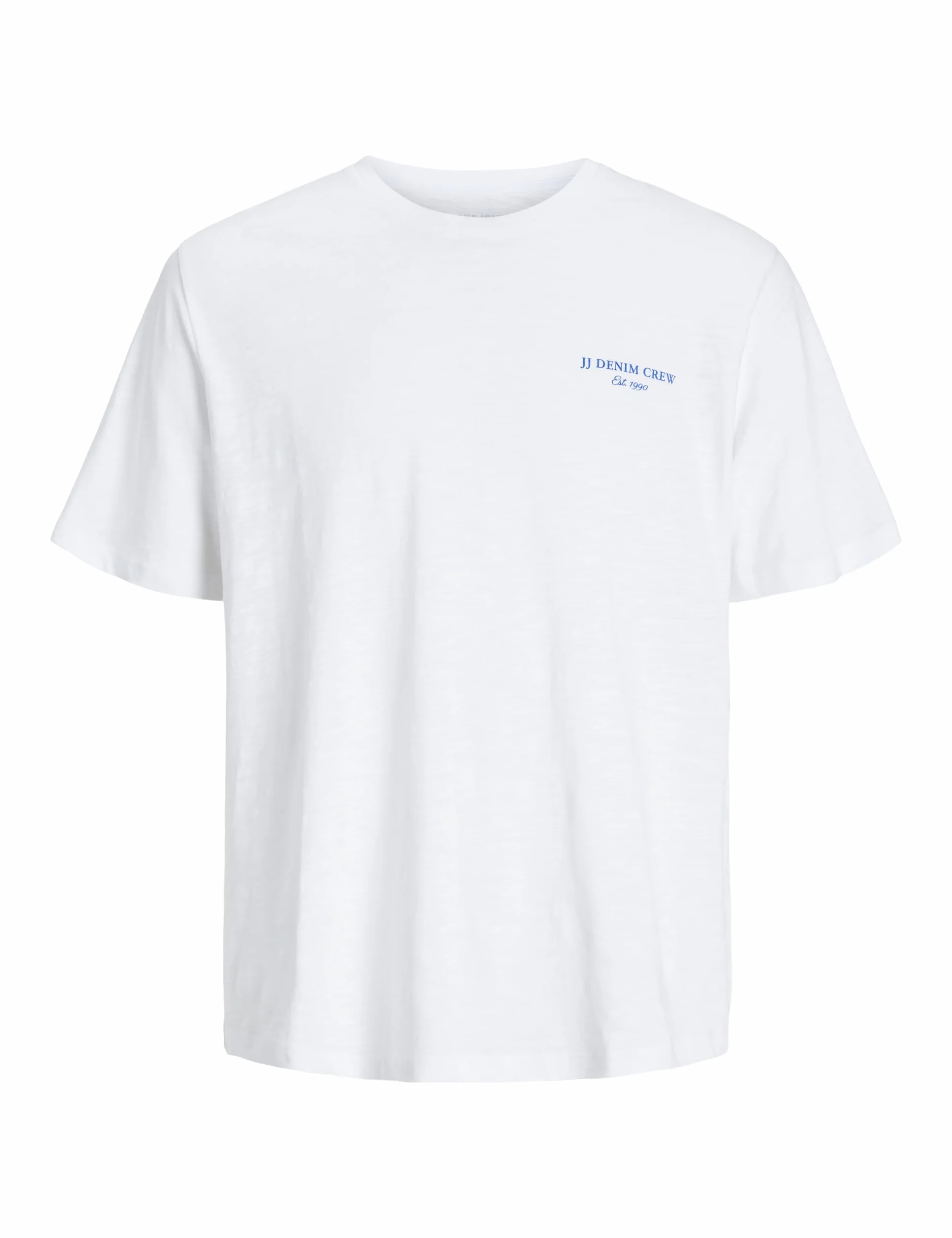Jack & Jones Jjjeff Monochrome Tee SS Crew Neck, biały, S