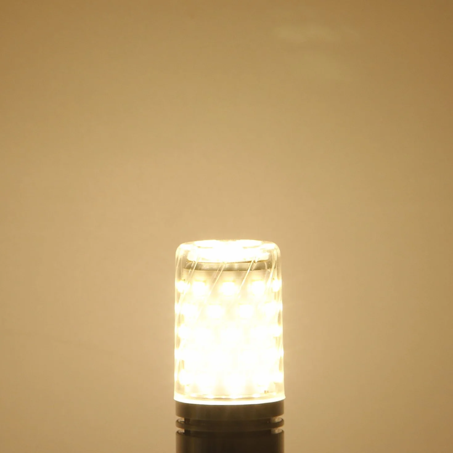 E27 żarówki LED Kukurydziane 12W, 3000K Ciepła Biel, 1350 lm, małe żarówki śrubowe Edisona, 100W Odpowiednik żarówek żarowniczych, Opakowanie 4 szt