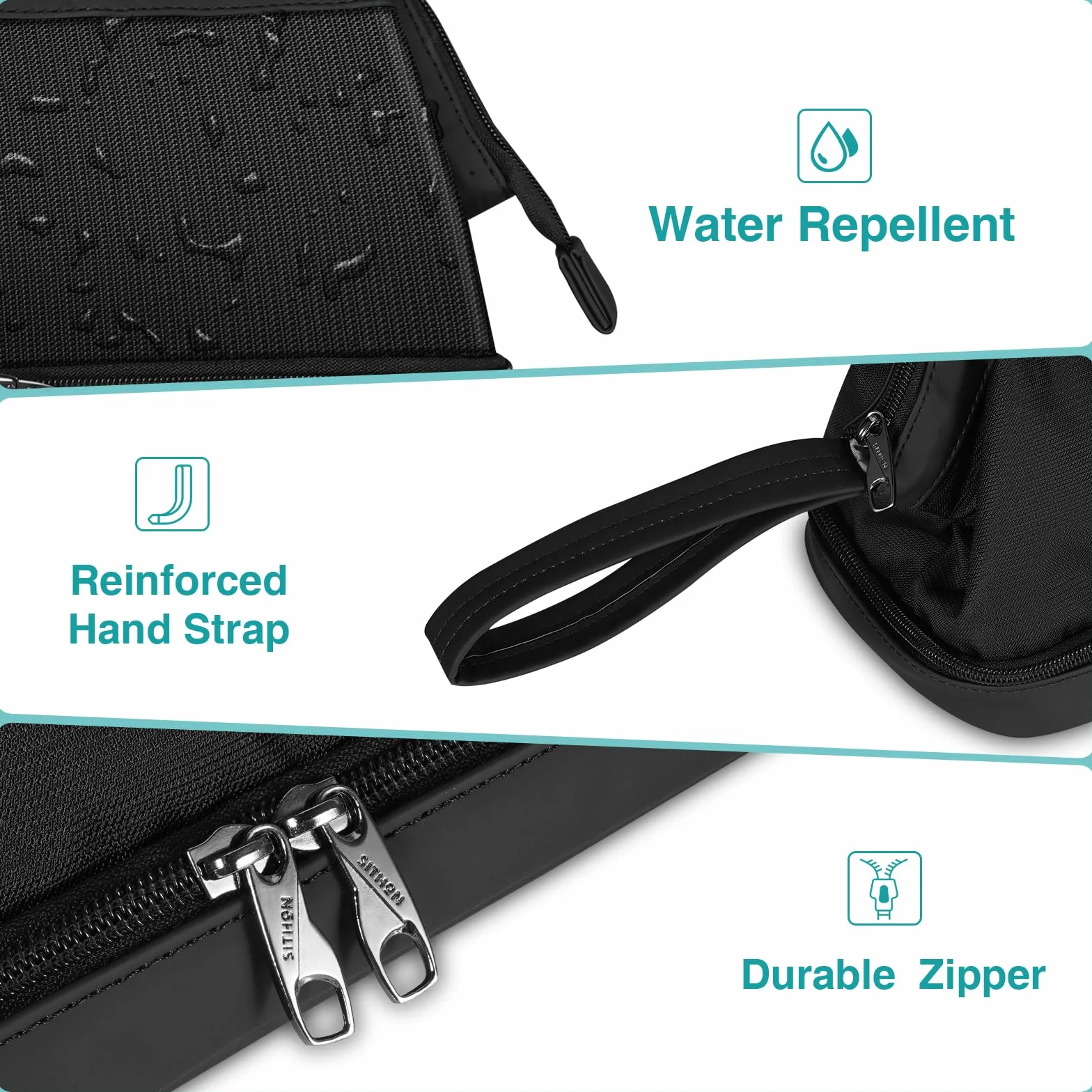 SITHON Dwuwarstwowa Przenośna Torba Podróżna do Dyson Airwrap Styler i Akcesoriów, Torba do Przechowywania Suszarki Dyson Supersonic (Tylko Torba)