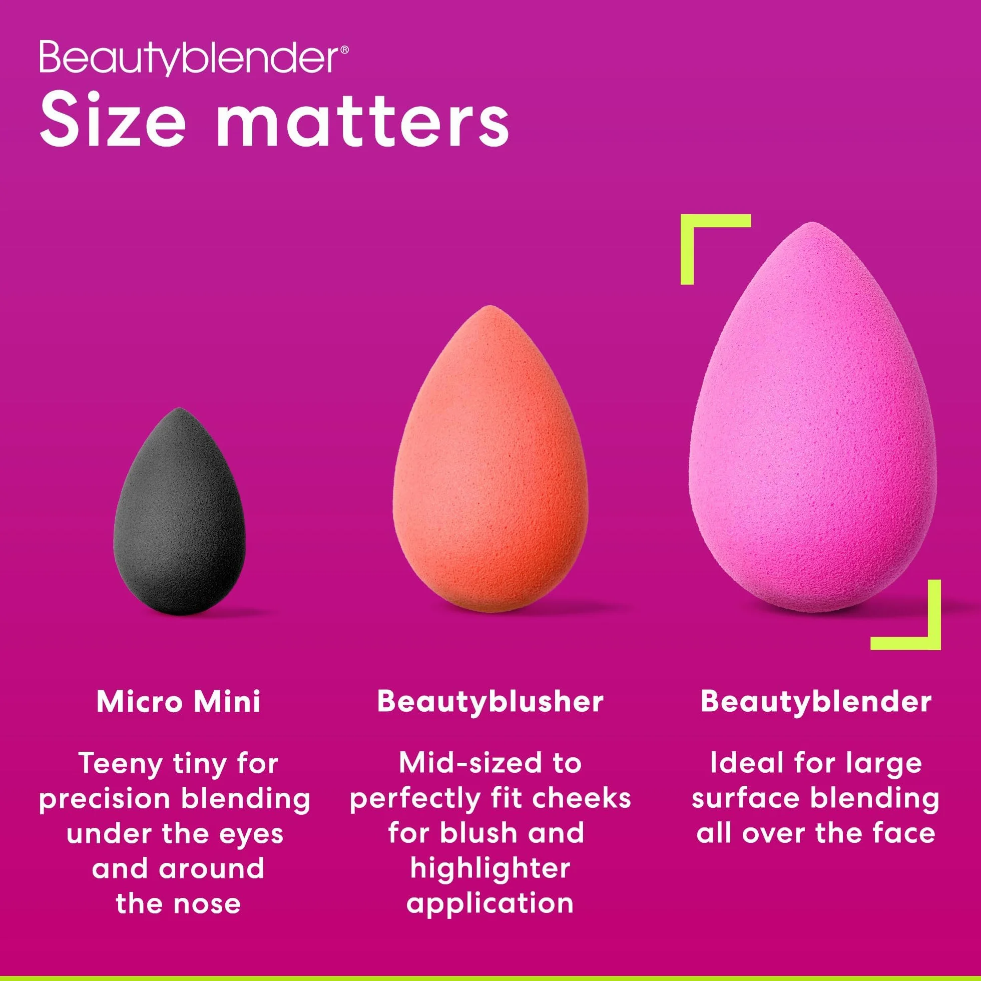BeautyBlender AV2022-BeautyBlender gąbka do aplikatora do pudru, płynnego pokrycia, kremu BB lub innych kosmetyków podkładowych in-87e7420f