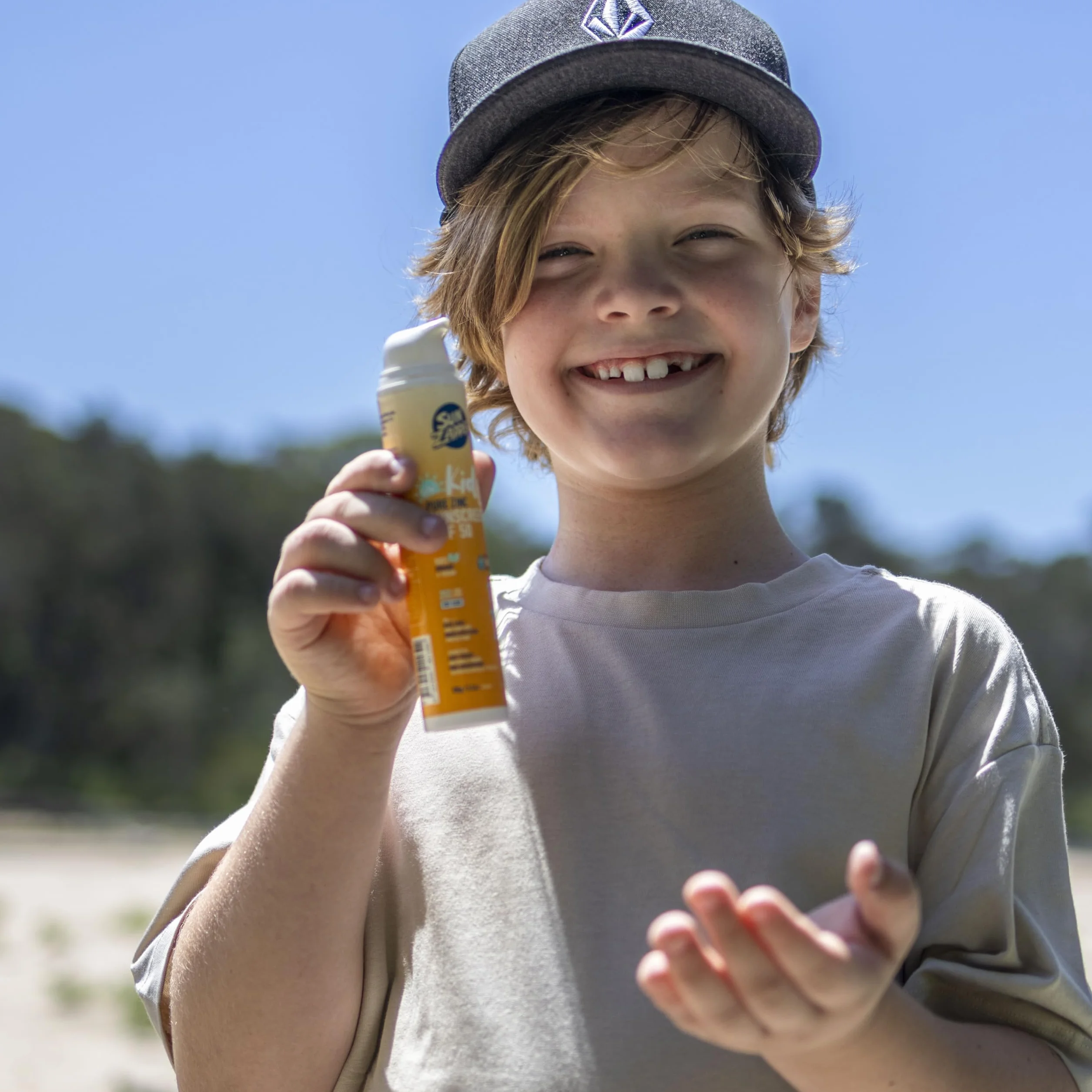 Sun Zapper Pure Zinc Kids Mineral Sunscreen SPF 50 Natural Kids Sun Cream