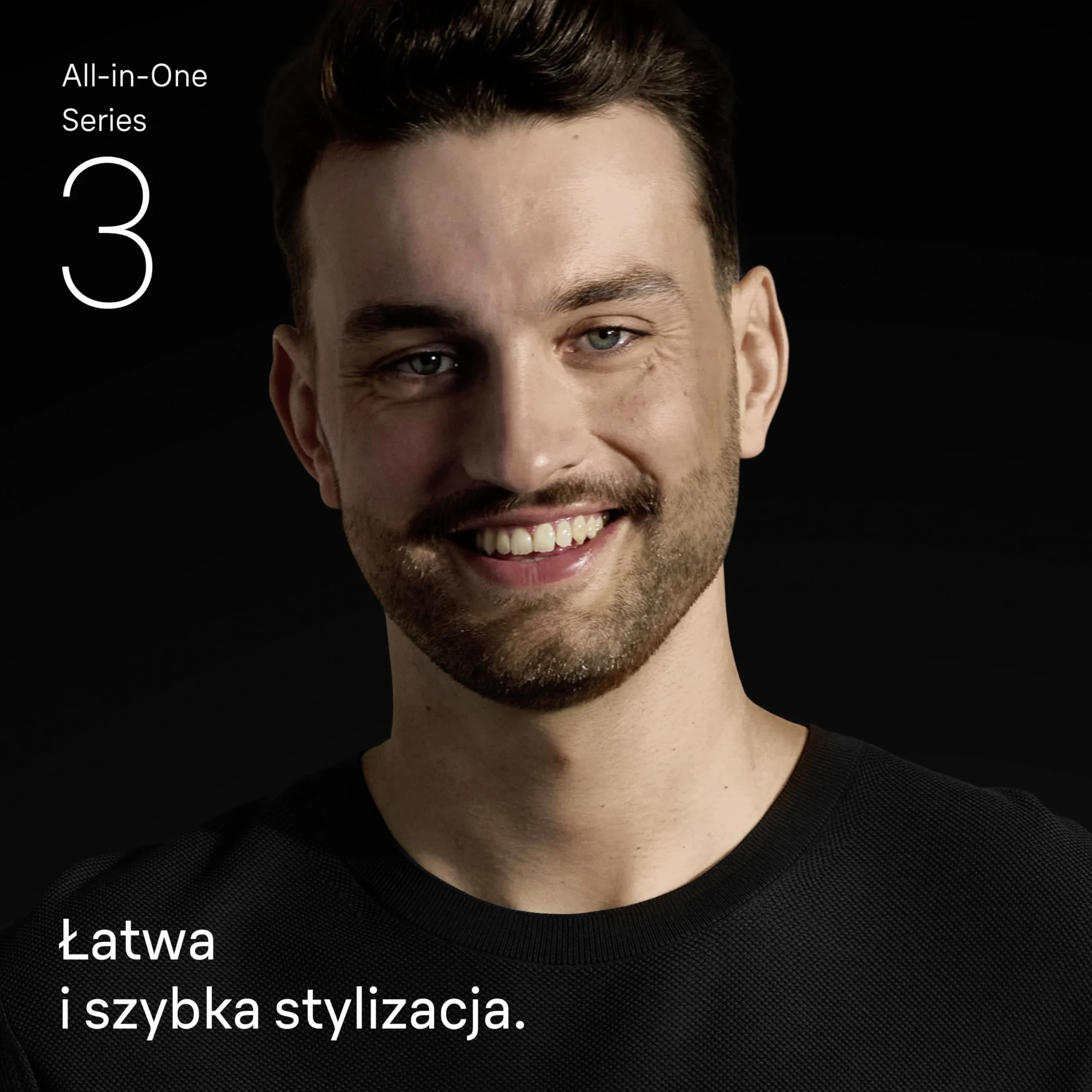 Braun Series 3 Wielofunkcyjny zestaw do pielęgnacji ciała, 8 w 1, niezwykle ostre ostrze, 14 ustawień długości, zarostu i włosów, 50-minutowy czas działania, łatwa i szybka stylizacja, AIO3540, szary