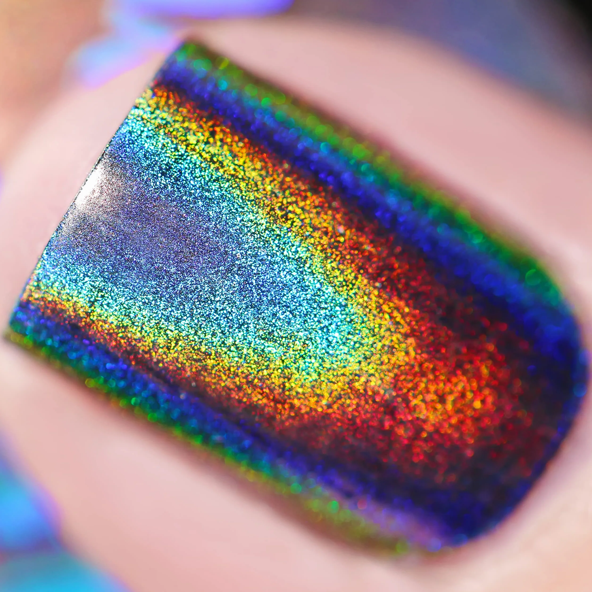 Whats Up Nails - Holographic Powder For Rainbow Unicorn Nails