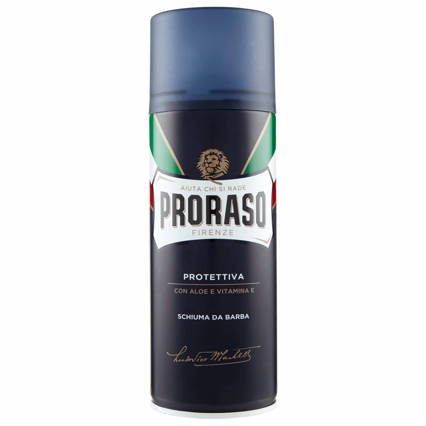 Proraso Blue Pianka do Golenia 400 ml Protettiva E Idratante