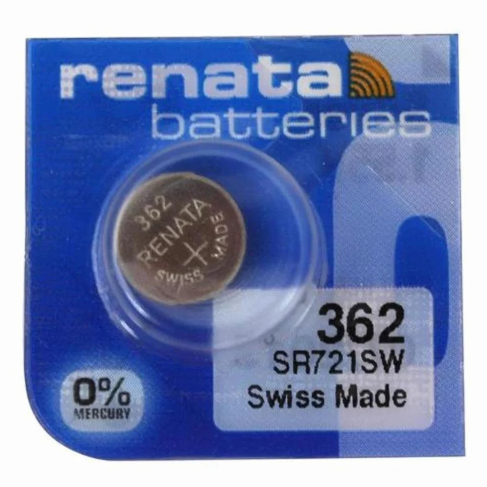 Renata 2 x bateria do zegarka, wyprodukowana w Szwajcarii. Baterie nie zawierają rtęci, bateria Renata 1,55 V, długa żywotność, wiele modeli