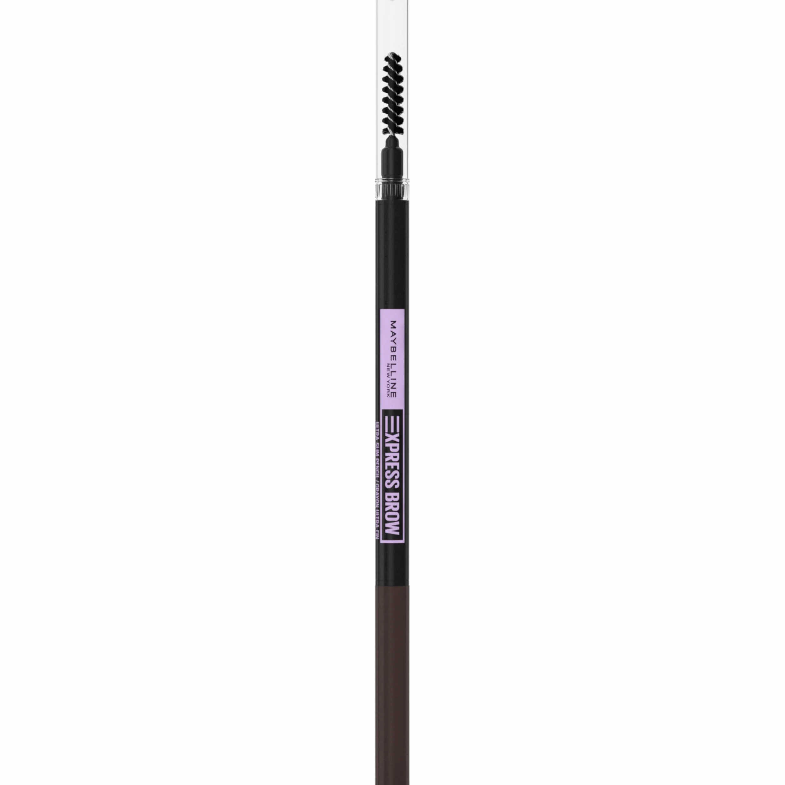Maybelline New York Brow Ultra Slim kredka do stylizacji brwi precyzyjna końcówka 1,5 mm, kremowa, nadająca kształt, 06 Black Brown, 0,9 g
