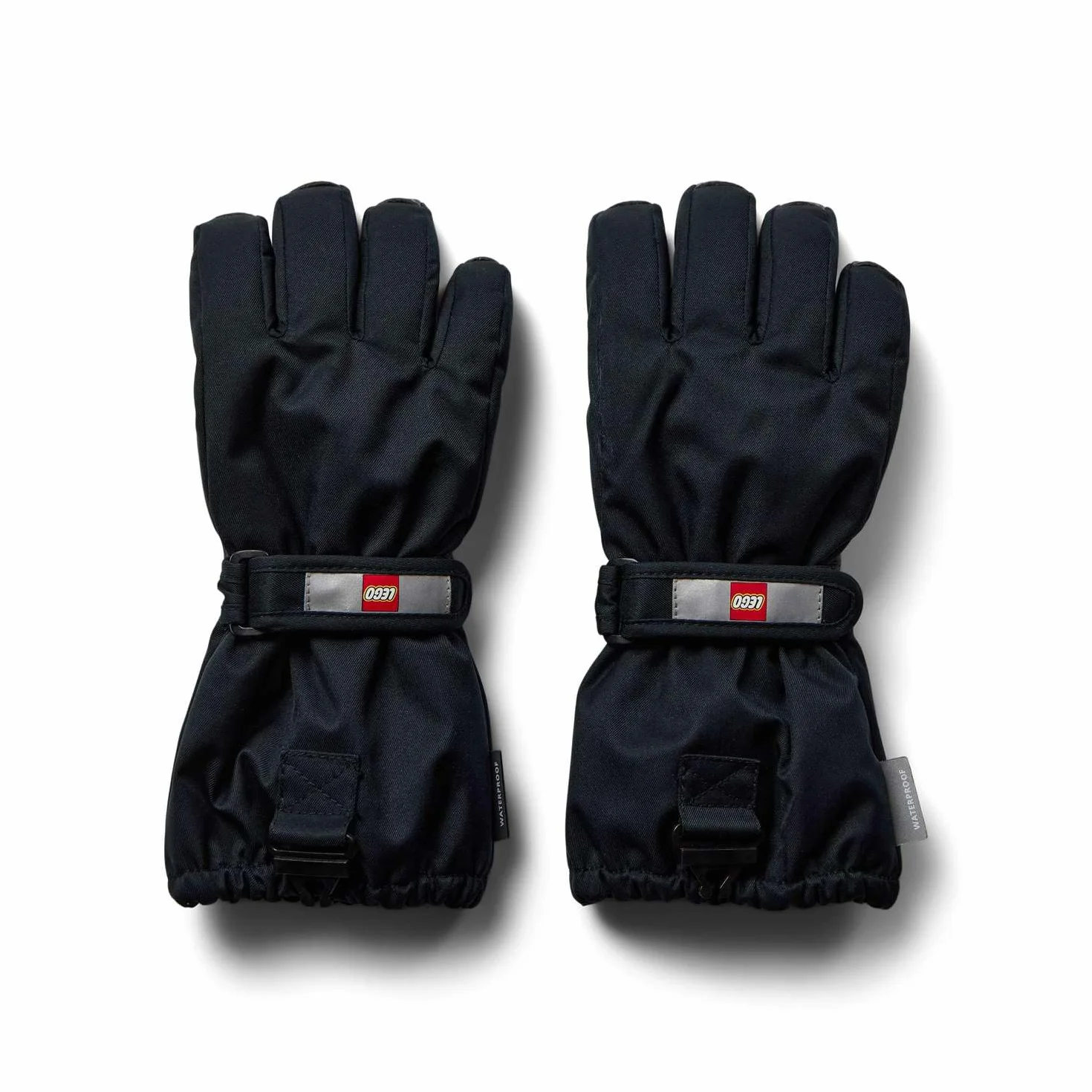 LEGO LWAZUN 705-Fingerhandschuhe mit Membran Rękawice chłodne, Czarny, Normalna dla dzieci Unisex, Czarny, rozmiar uniwersalny