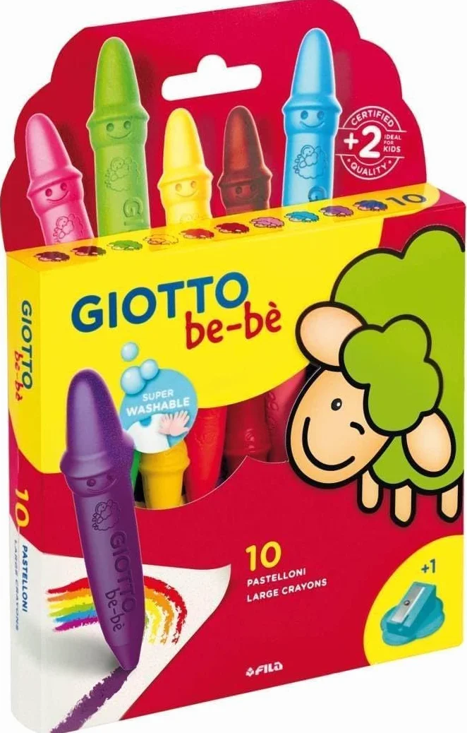 Pastelloni Wosk Giotto Bebe' 10 Sztuk
