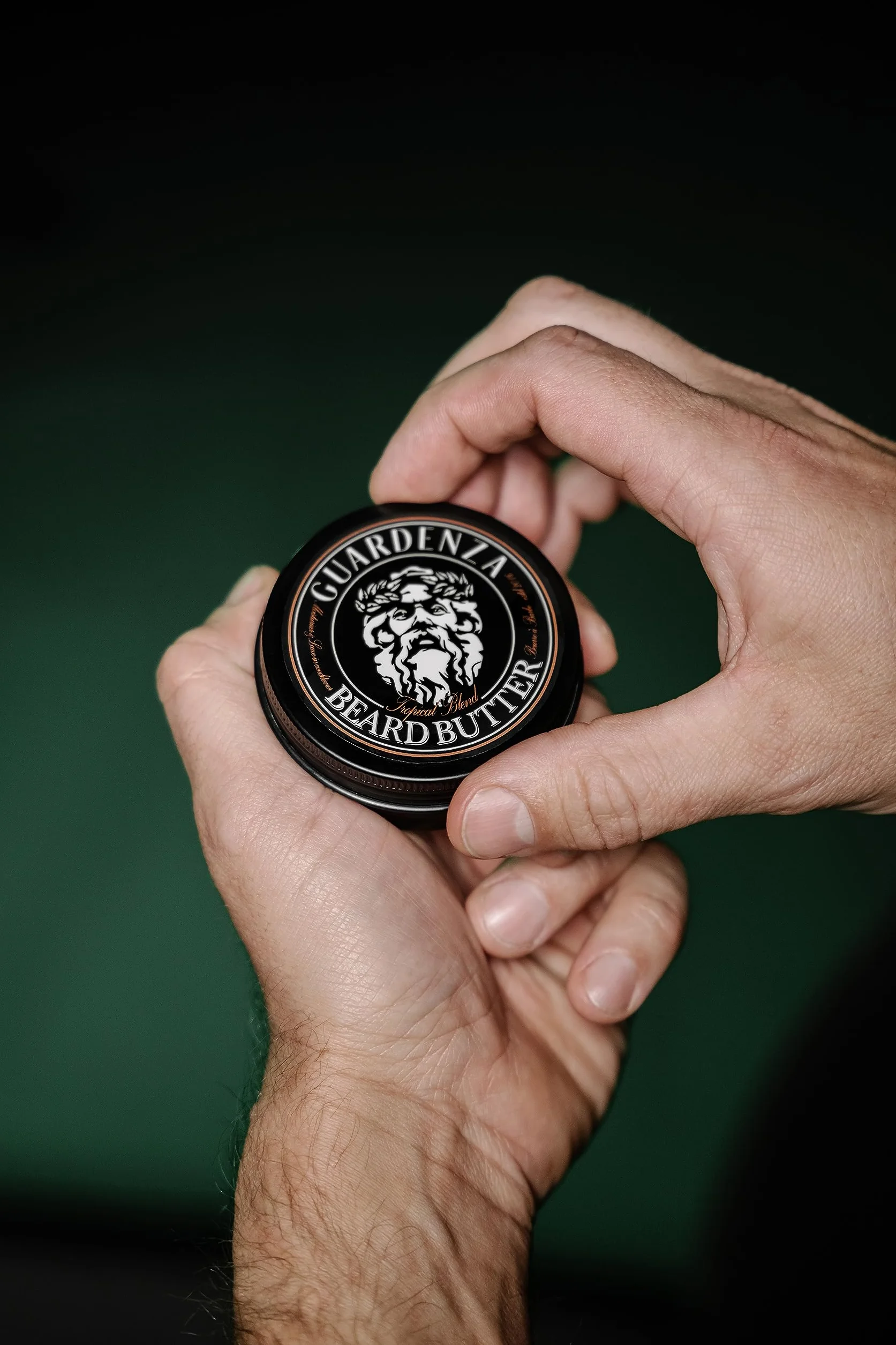 Guardenza Masło do brody – całkowicie naturalne 60 ml – nawilżenie i odżywka – masło do brody