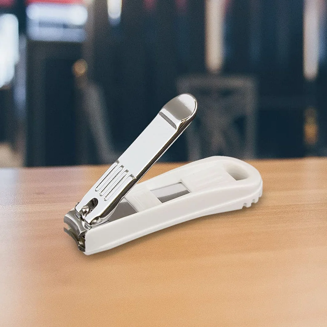 Seki EDGE SS-101 | Made in Japan | Wielofunkcyjny obcinacz do paznokci | z pojemnikiem na obcięte paznokcie, zintegrowanym pilnikiem i ergonomiczną osłoną | 6,8 x 2,1 x 1,4 cm