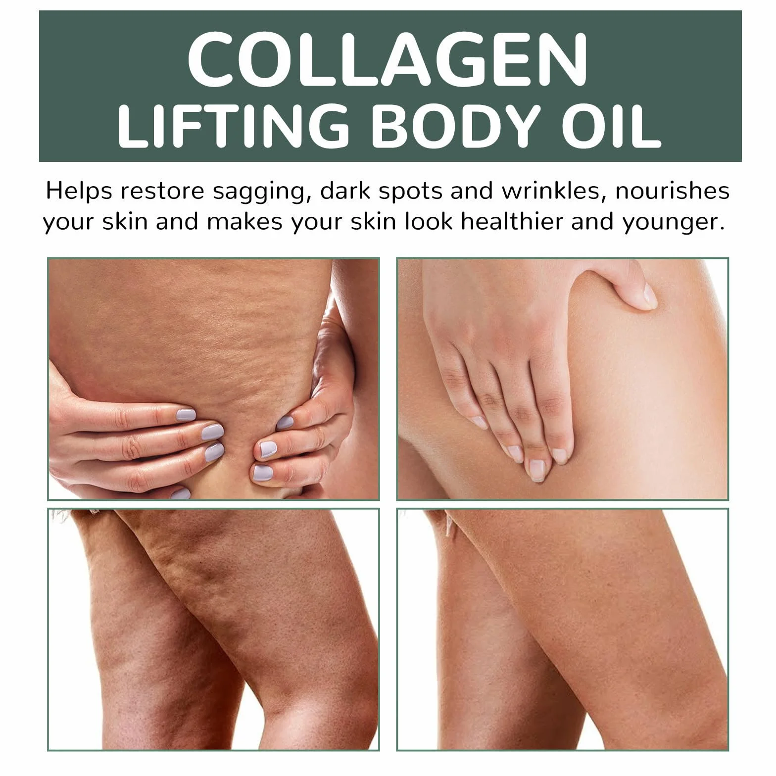 Kolagen Lifting Body Oil – olejek do ciała ujędrniający z ekstraktem z liści rozmarynu 100 ml