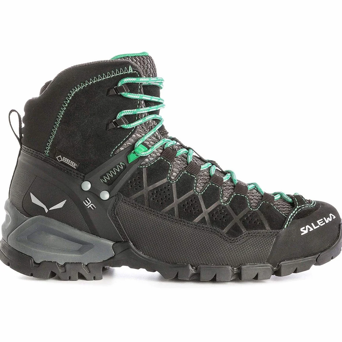 Salewa Kobiety Ws Alp Trainer Mid Gore-Tex Buty, Czarny, 39 EU