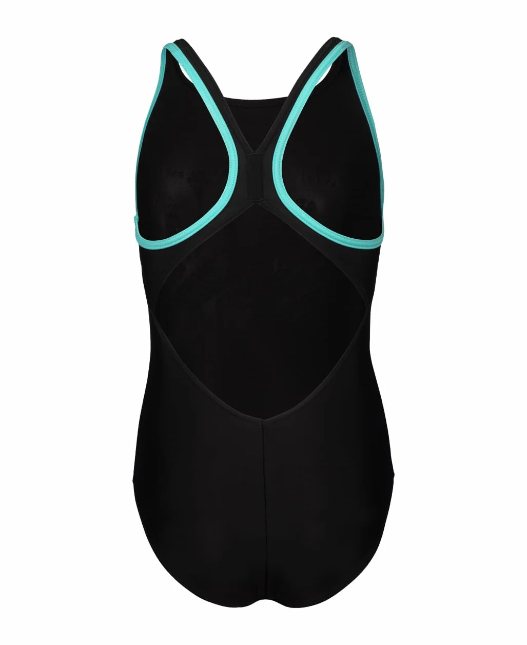 ARENA Dziewczęcy kostium kąpielowy Shaking V Back One Piece Swimsuit (1 opakowanie), Black-water, 152