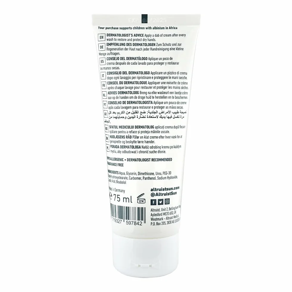 ALTRUIST Krem regenerujący do rąk 75 ml 10% mocznik