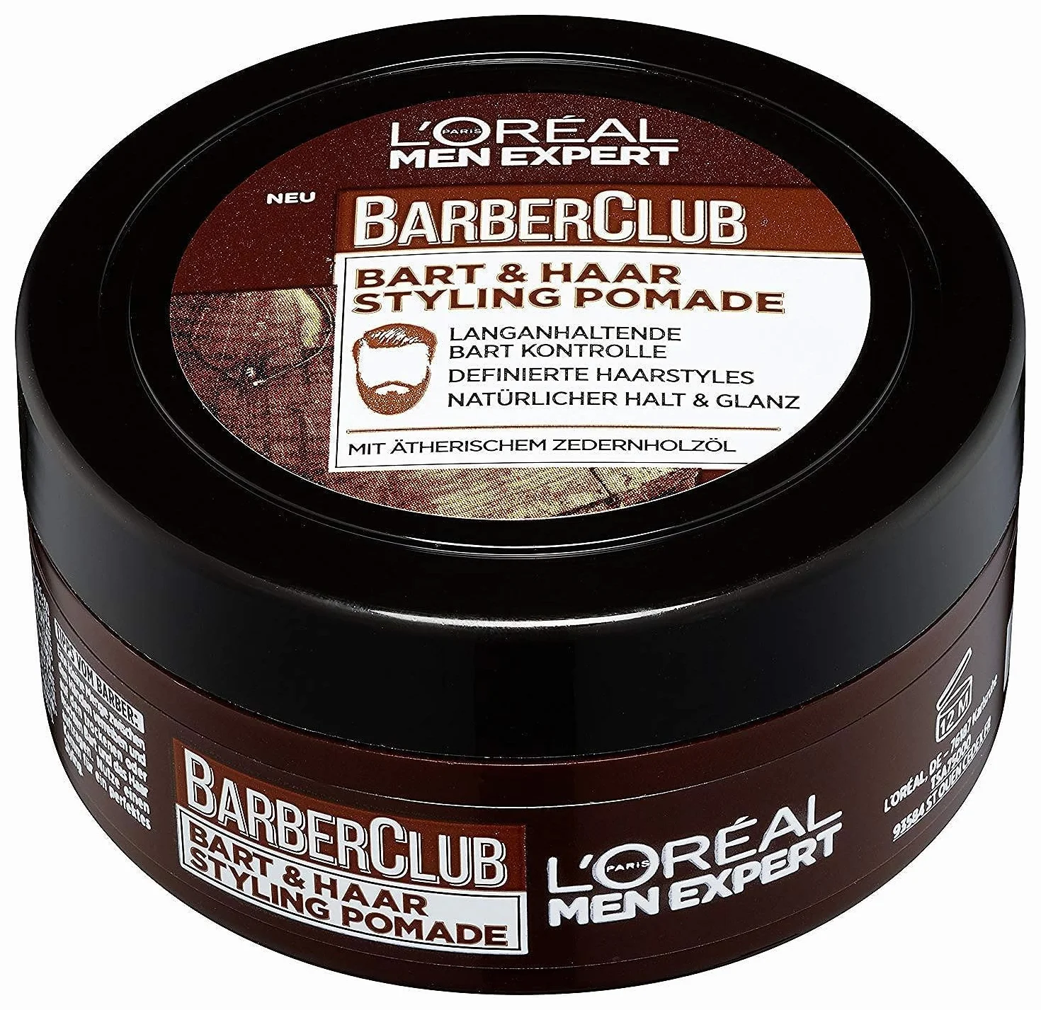 L'Oréal Men Expert Barber Club Pomada do Włosów i Brody, 75 ml
