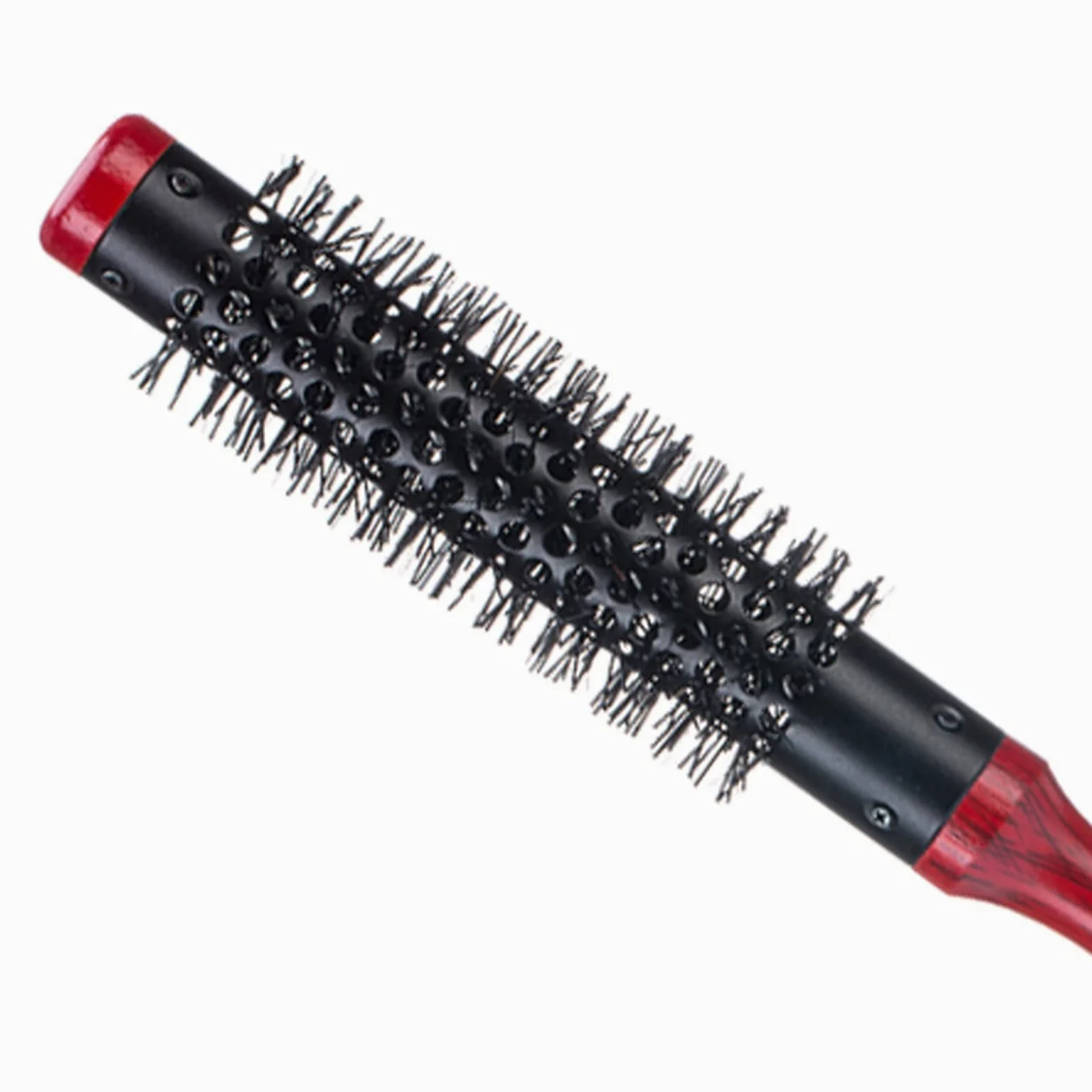 DieffematicSZ Grzebień Solid Wood Curly Hair Roll Comb Curly Hair Comb Hairdressing Tool