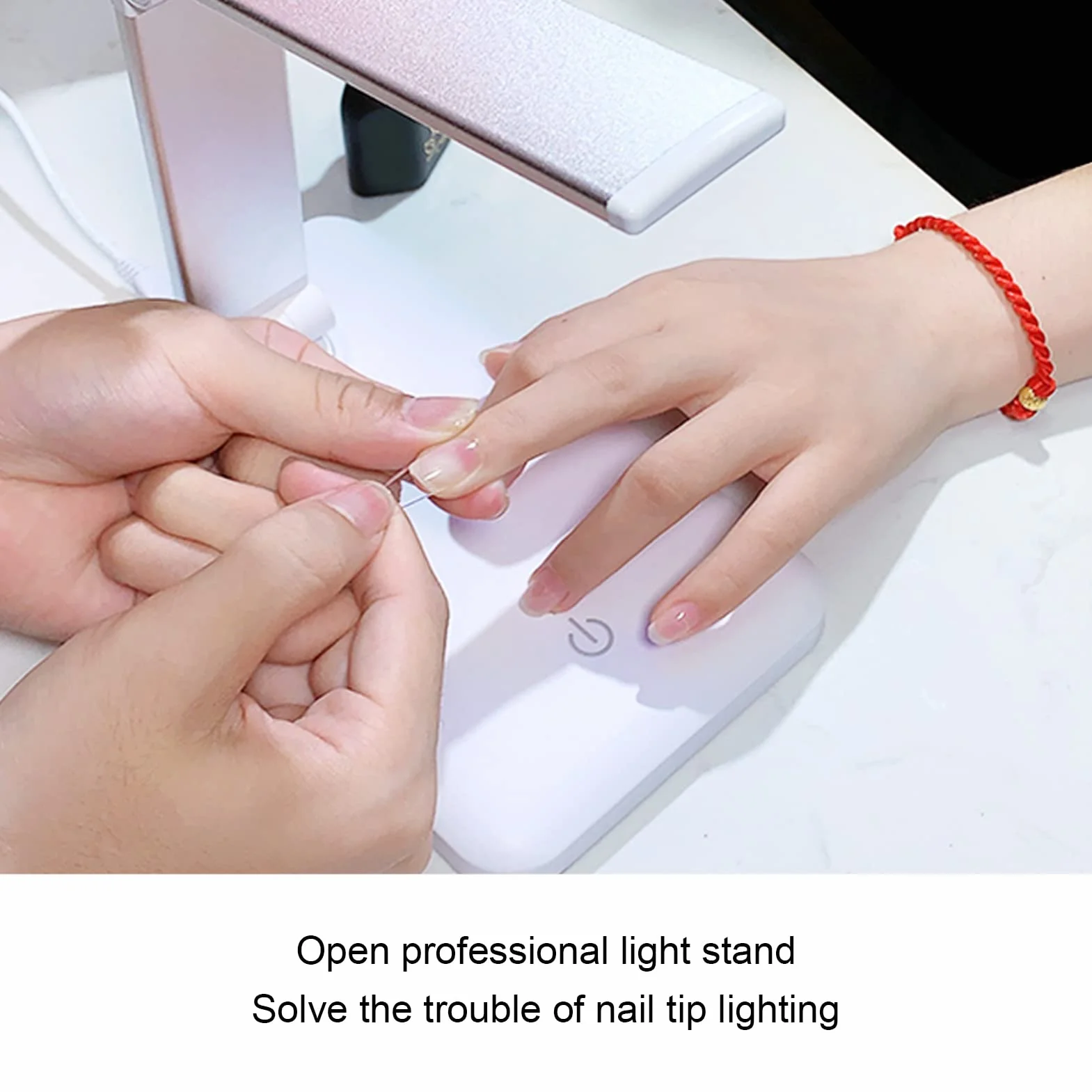 Lampa UV LED Fold Nail, SkłAdana Lampa żElowa do Paznokci, Lampa UV do Paznokci żElowych, Suszarka do Paznokci Szybki żElowy Lakier do Paznokci Utwardzanie LED UV z Kablem USB do Paznokci, Strona