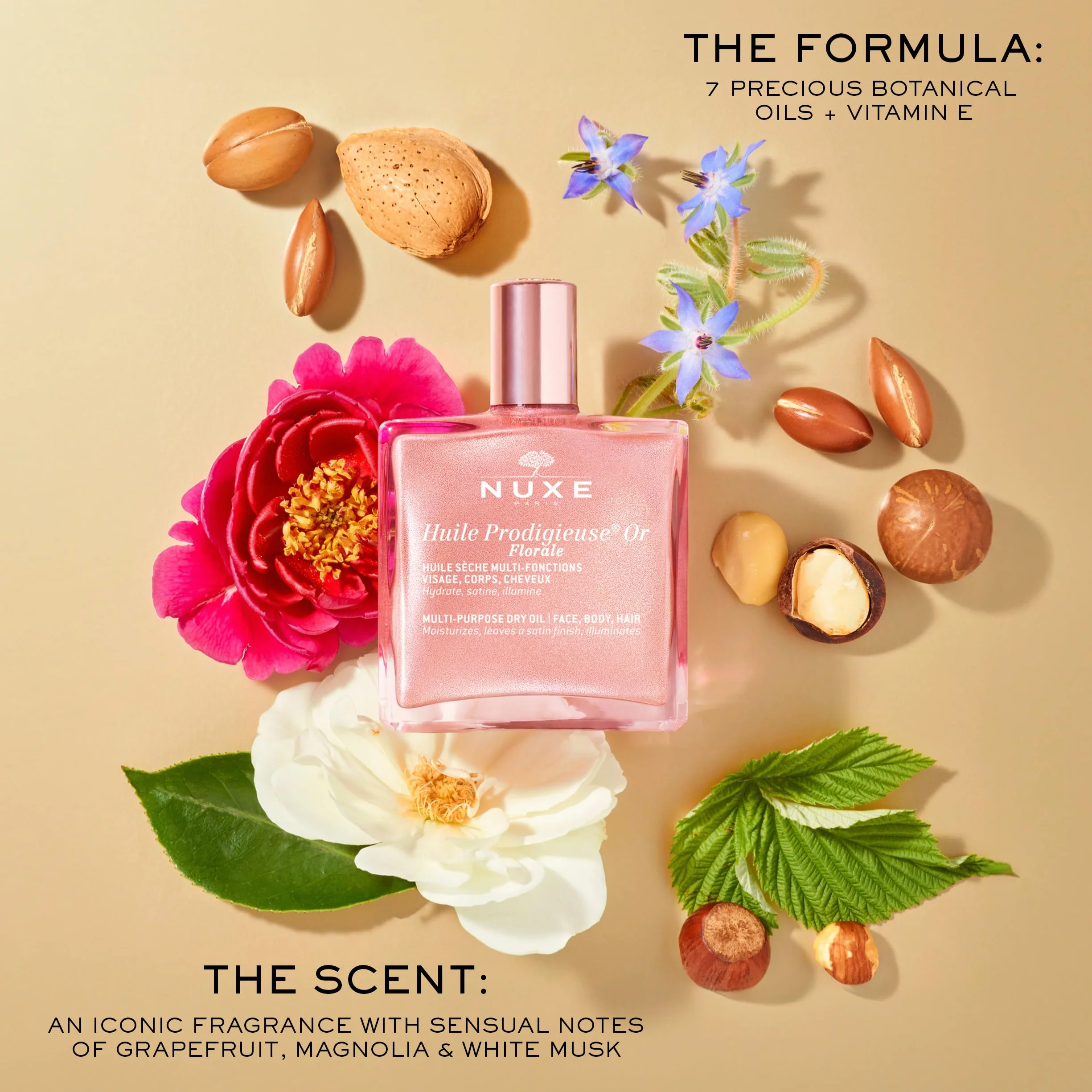 HUILE PRODIGIEUSE® or florale suchy olej 50 ml