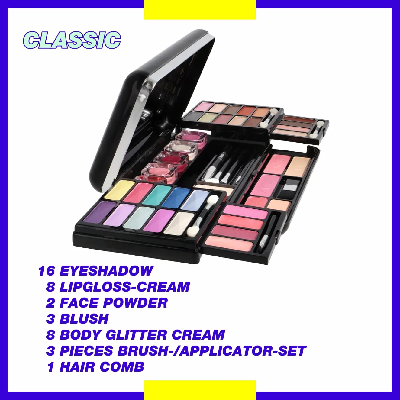 ZMILE Cosmetics Zestaw do Makijażu, Classic, Kosmetyki Wegańskie