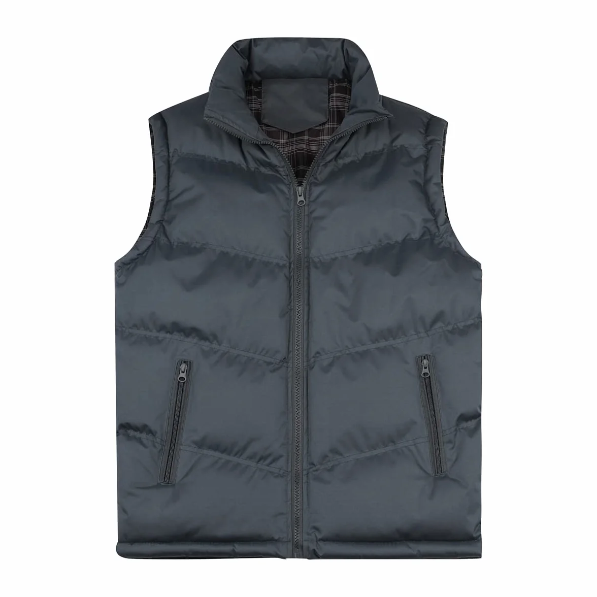 YOUTHUP Męskie kamizelki na co dzień outdoorowe pikowany ocieplacz na ciało zimowy płaszcz bez rękawów Bodywarmer