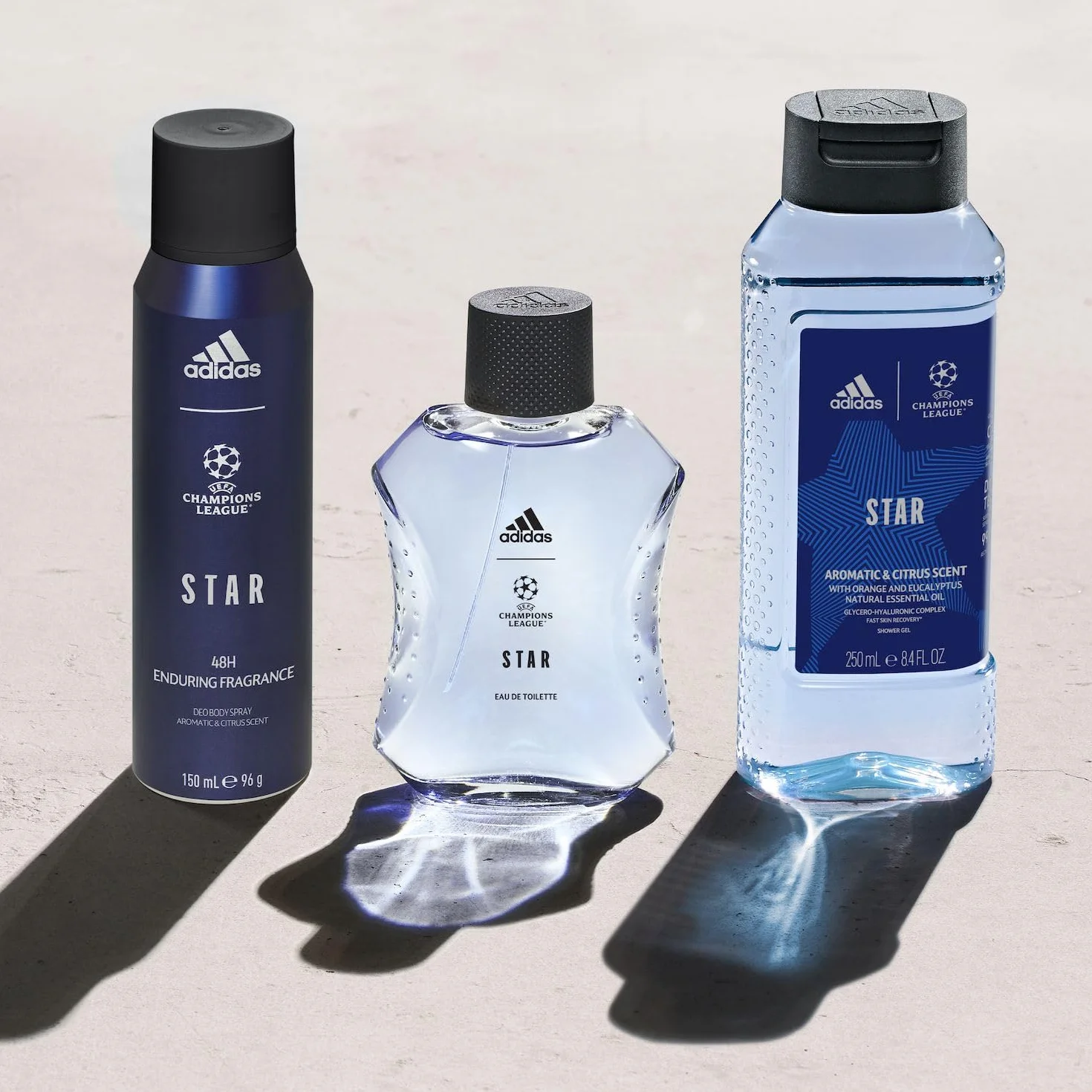 Adidas UEFA Star Edition woda po goleniu dla mężczyzn 100ml