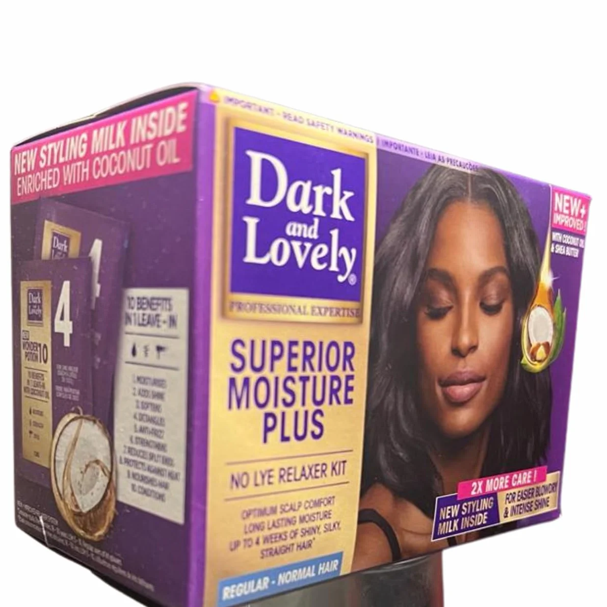 Dark & Lovely Moisture Plus - Bez ługowania, normalne wygładzanie
