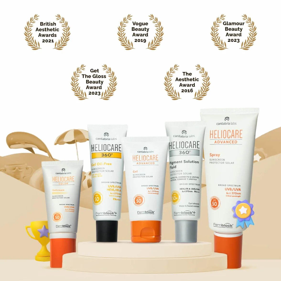 Heliocare Gel Oil-Free SPF 50 Sonnenschutz Gesicht 50 ml