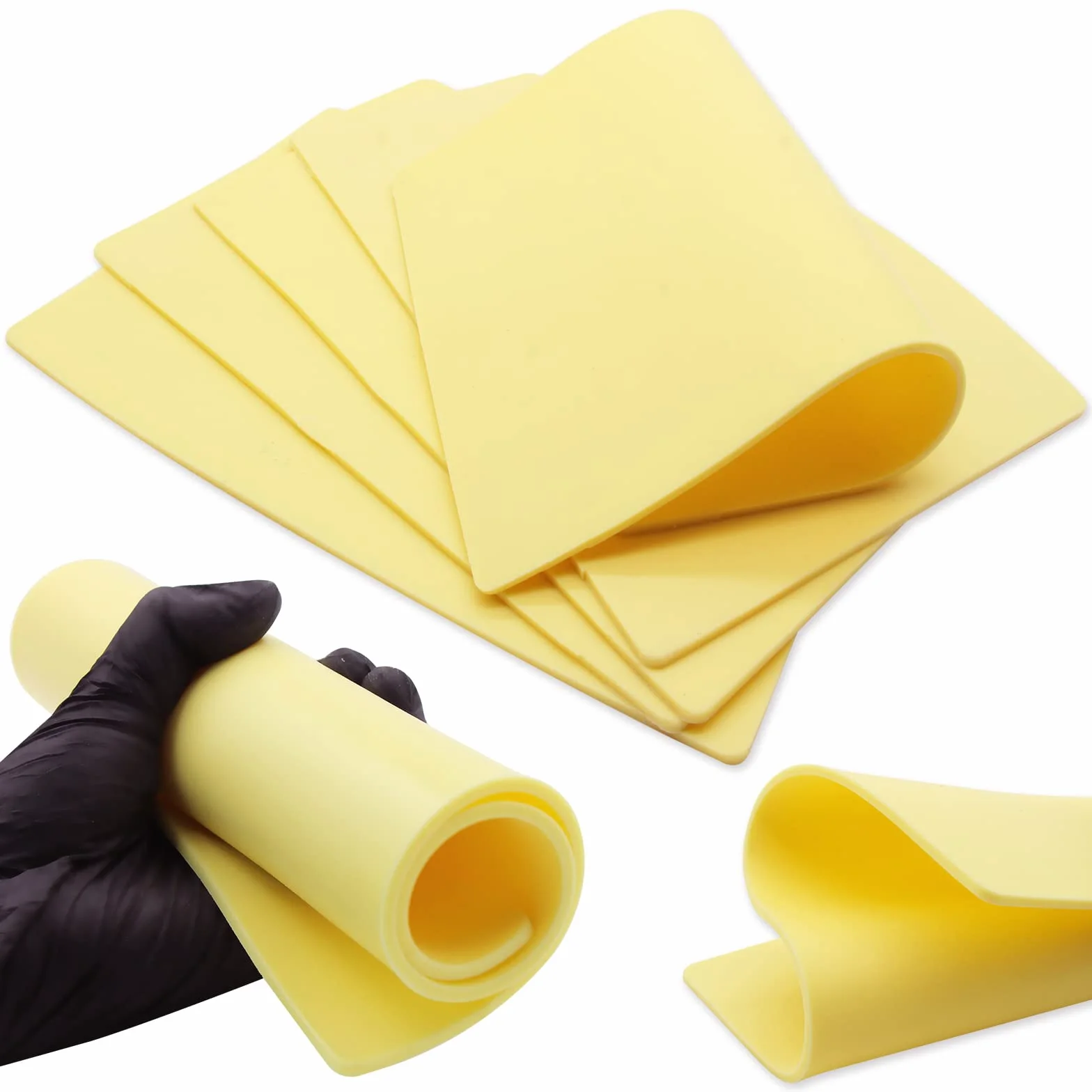 5-częściowa syntetyczna skórka do tatuażu 20 x 30 x 0,3 cm dla początkujących i doświadczonych artystów