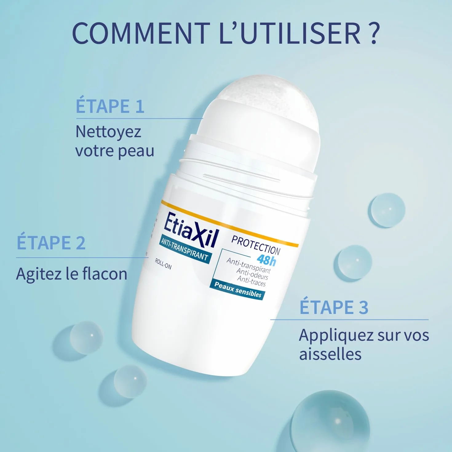 Etiaxil Anti-Transpirant Dezodorant 2 x 50 ml