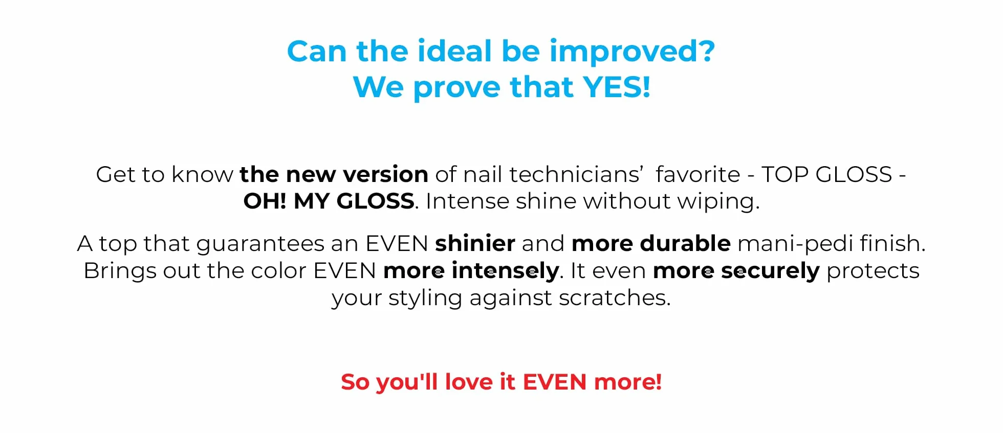 Victoria Vynn Gel Polish Top OH! MY GLOSS No Wipe UV LED Soak Off lakier do paznokci bez wycierania manicure (8 ml, 8, mililitr)