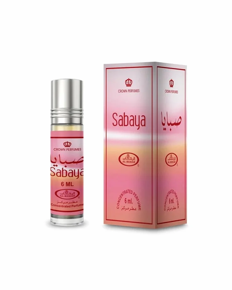 Sabaya Perfume Oil - 6 x 6ml Al Rehab