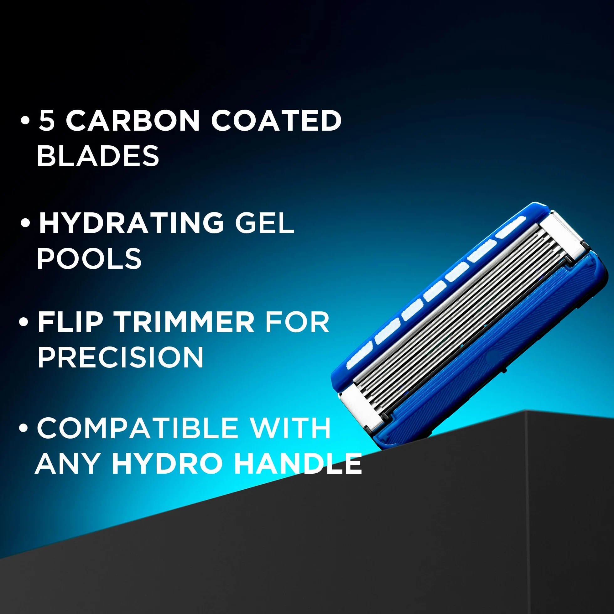 WILKINSON SWORD Hydro 5 ostrzy maszynki do golenia dla mężczyzn, opakowanie 8 wkładów